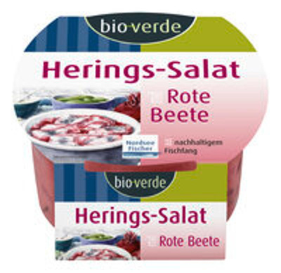 Produktfoto zu Heringssalat rote Beete 150g