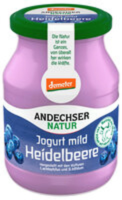 Produktfoto zu Joghurt Heidelbeere 0,5l