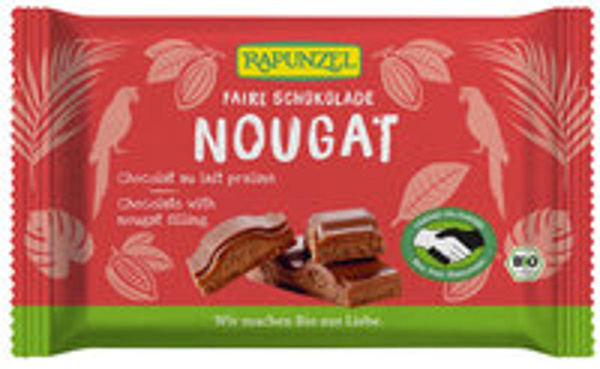 Produktfoto zu Nougat Schokolade 100 g