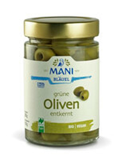 Produktfoto zu Oliven grün in Lake 280g