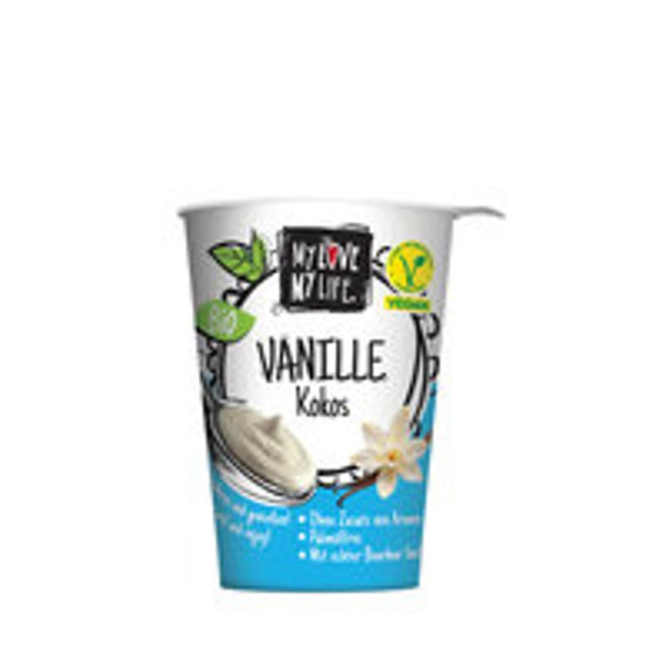 Produktfoto zu Kokoscreme Vanille 180g Becher
