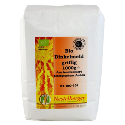 Produktfoto zu Dinkelmehl griffig 1kg