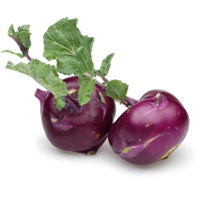 Produktfoto zu Kohlrabi violett