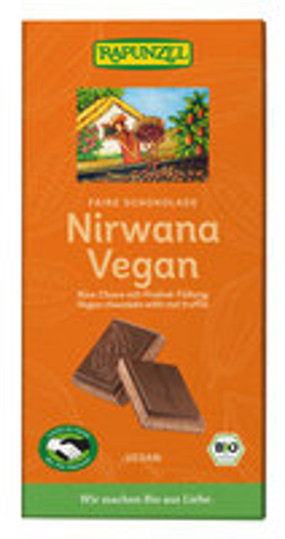 Produktfoto zu Nirwana vegan Schokolade 100g
