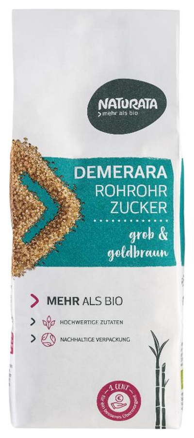 Produktfoto zu Roh-Rohrzucker braun 500g
