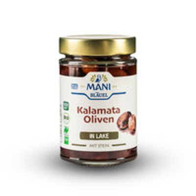 Produktfoto zu Oliven schwarz Kalamata 300g
