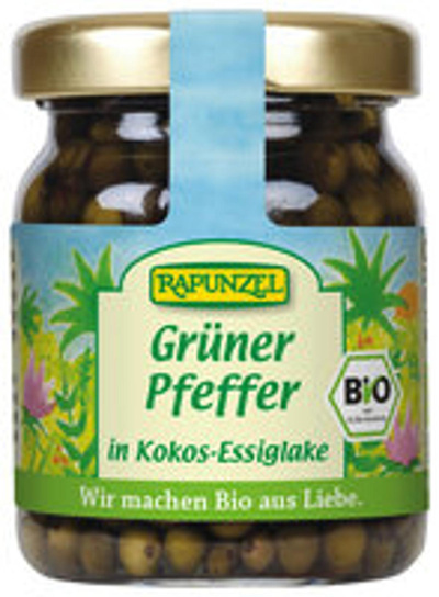 Produktfoto zu Grüner Pfeffer in Kokos-Essig