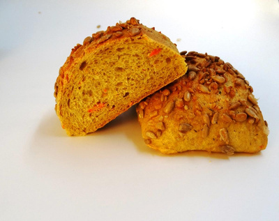 Produktfoto zu Karotten-Kürbis-Weckerl