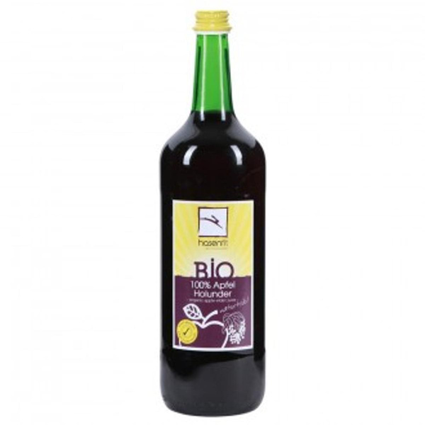 Produktfoto zu Apfel-Holler Saft 1l