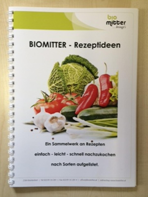 Produktfoto zu Buch "Biomitter-Rezeptideen"