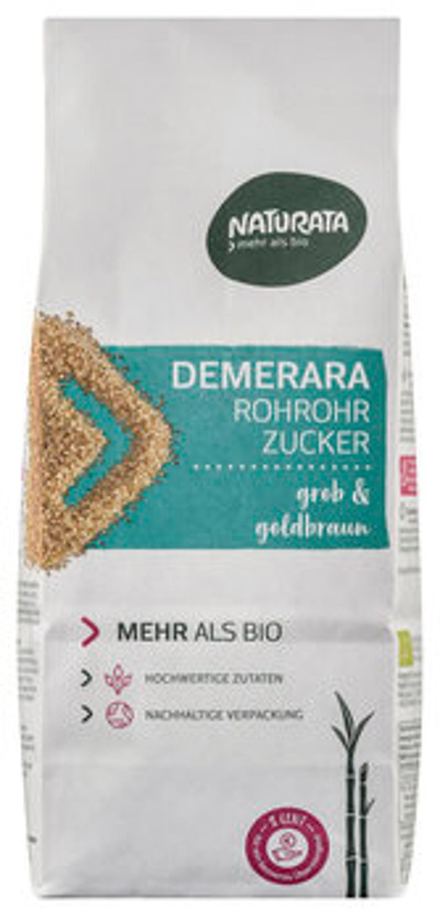 Produktfoto zu Roh-Rohrzucker braun 1kg