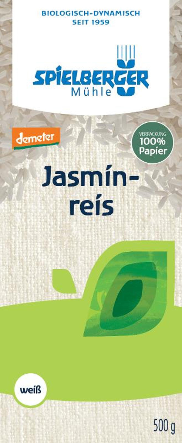 Produktfoto zu Jasminreis, weiß 500g