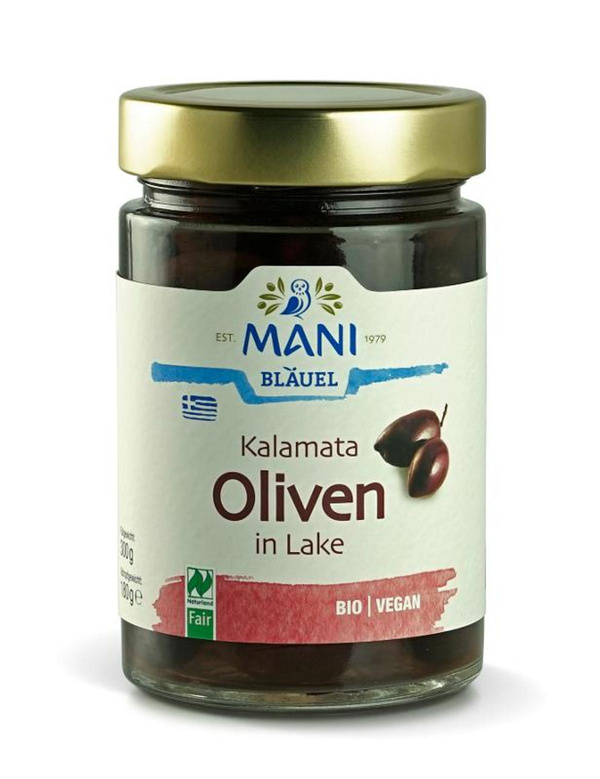 Produktfoto zu Oliven schwarz Kalamata 300g