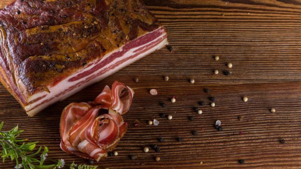 Produktfoto zu Bio Bauchspeck geschnitt. 100g