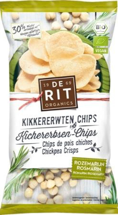 Produktfoto zu Kichererbsen-Chips Rosmarin 75g