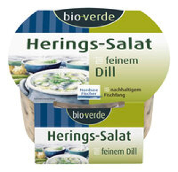 Produktfoto zu Heringssalat mit Dill 150g