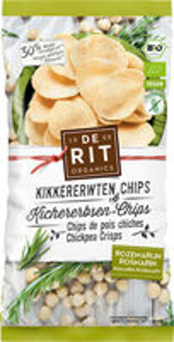 Produktfoto zu Kichererbsen-Chips Rosmarin 75g