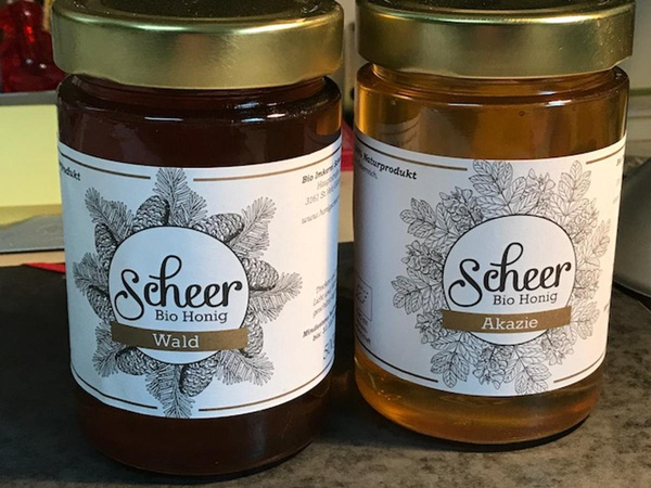 Produktfoto zu Sonnenblumenhonig 450g