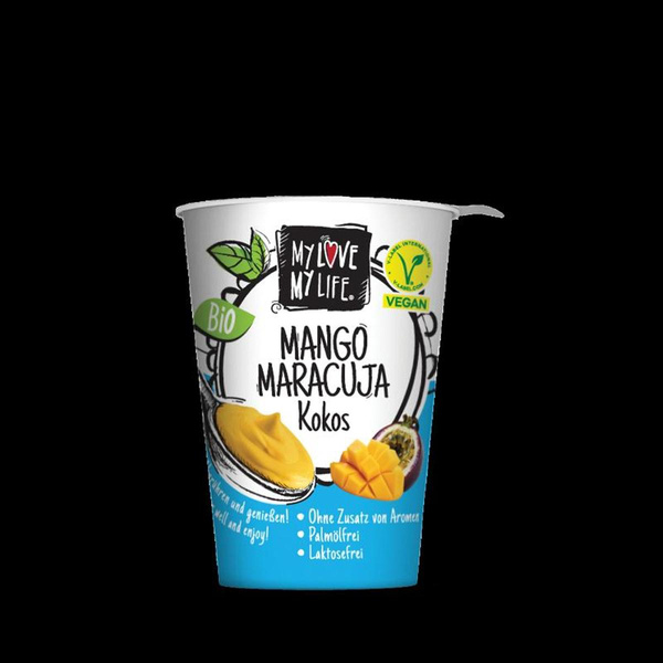 Produktfoto zu Kokoscreme Mango Maracuja 180g Becher
