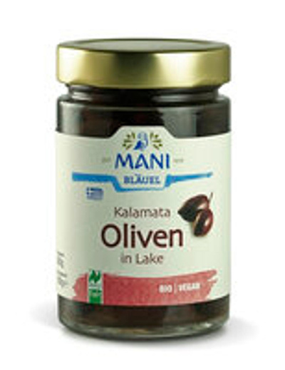 Produktfoto zu Oliven schwarz Kalamata 300g