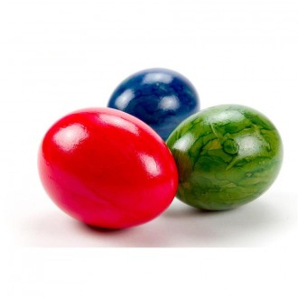 Produktfoto zu Ostereier bunt 6er-Pkg.