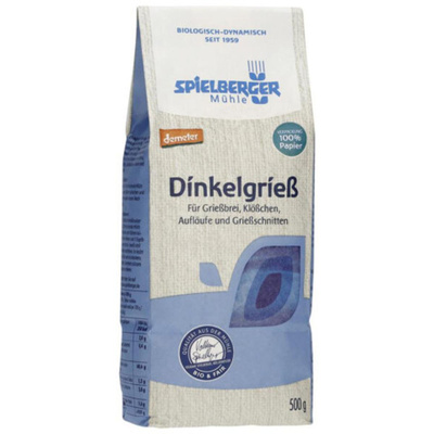 Produktfoto zu Dinkelgrieß 500g