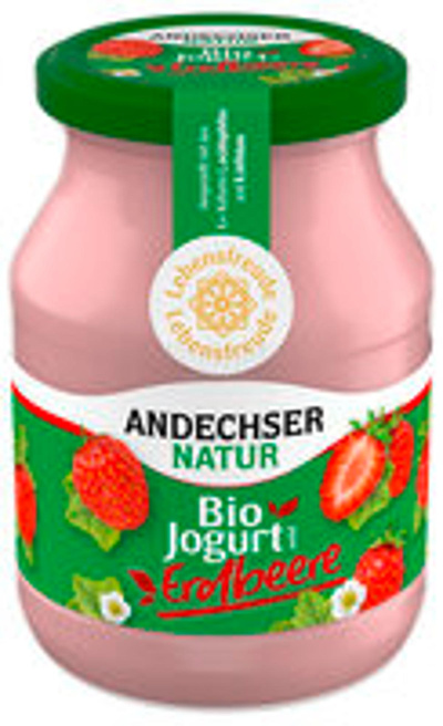Produktfoto zu Joghurt mild Erdbeere 0,5l