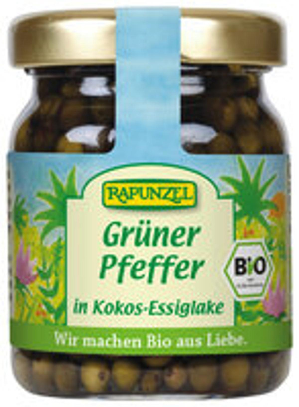 Produktfoto zu Grüner Pfeffer in Kokos-Essig