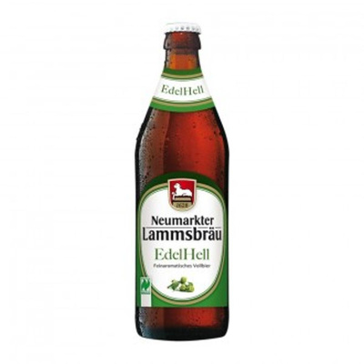 Produktfoto zu Neumarkter Lammsbräu Edelhell 0,5l
