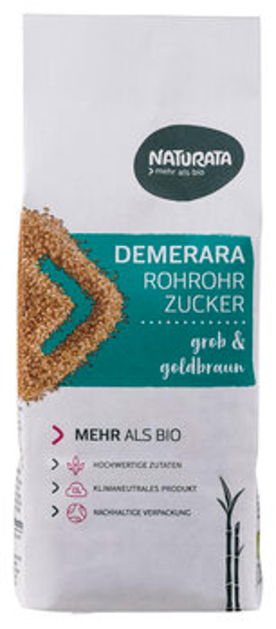 Produktfoto zu Roh-Rohrzucker braun 1kg